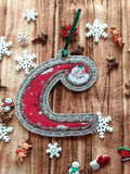 DIGITAL DOWNLOAD Applique Alphabet Ornament Bookmark Set 26 DESIGNS INCLUDED