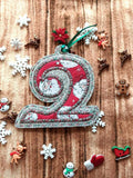 DIGITAL DOWNLOAD Applique Alphabet Ornament Bookmark Set 26 DESIGNS INCLUDED