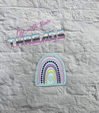 DIGITAL DOWNLOAD Rainbow Feltie