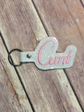 4x4 DIGITAL DOWNLOAD Lady Bits Snap Tab Key Chain