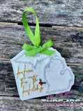 DIGITAL DOWNLOAD United States Holiday Ornament BUNDLE Gift Tag Bookmark 50 States