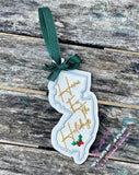 DIGITAL DOWNLOAD United States Holiday Ornament BUNDLE Gift Tag Bookmark 50 States