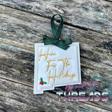 DIGITAL DOWNLOAD United States Holiday Ornament BUNDLE Gift Tag Bookmark 50 States