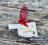 DIGITAL DOWNLOAD United States Holiday Ornament BUNDLE Gift Tag Bookmark 50 States