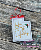 DIGITAL DOWNLOAD United States Holiday Ornament BUNDLE Gift Tag Bookmark 50 States