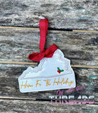 DIGITAL DOWNLOAD United States Holiday Ornament BUNDLE Gift Tag Bookmark 50 States